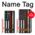 S3472 Firefighter Thin Red Line Flag Hülle Schutzhülle Taschen für Samsung Galaxy S22 Ultra