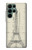 S3474 Eiffel Architectural Drawing Hülle Schutzhülle Taschen für Samsung Galaxy S22 Ultra