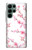 S3707 Pink Cherry Blossom Spring Flower Hülle Schutzhülle Taschen für Samsung Galaxy S22 Ultra