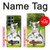 S3795 Grumpy Kitten Cat Playful Siberian Husky Dog Paint Hülle Schutzhülle Taschen für Samsung Galaxy S22 Ultra