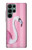 S3805 Flamingo Pink Pastel Hülle Schutzhülle Taschen für Samsung Galaxy S22 Ultra