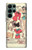 S3820 Vintage Cowgirl Fashion Paper Doll Hülle Schutzhülle Taschen für Samsung Galaxy S22 Ultra