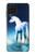 S1130 Unicorn Horse Hülle Schutzhülle Taschen für Samsung Galaxy M22
