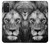 S3372 Lion Face Hülle Schutzhülle Taschen für Samsung Galaxy M52 5G