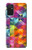 S3477 Abstract Diamond Pattern Hülle Schutzhülle Taschen für Samsung Galaxy M52 5G