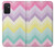 S3514 Rainbow Zigzag Hülle Schutzhülle Taschen für Samsung Galaxy M52 5G