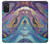 S3676 Colorful Abstract Marble Stone Hülle Schutzhülle Taschen für Samsung Galaxy M52 5G