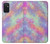 S3706 Pastel Rainbow Galaxy Pink Sky Hülle Schutzhülle Taschen für Samsung Galaxy M52 5G