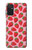 S3719 Strawberry Pattern Hülle Schutzhülle Taschen für Samsung Galaxy M52 5G