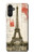 S2108 Eiffel Tower Paris Postcard Hülle Schutzhülle Taschen für Samsung Galaxy A13 5G