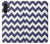 S2345 Navy Blue Shavron Zig Zag Pattern Hülle Schutzhülle Taschen für Samsung Galaxy A13 5G