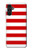 S2364 Red and White Striped Hülle Schutzhülle Taschen für Samsung Galaxy A13 5G