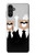 S3557 Bear in Black Suit Hülle Schutzhülle Taschen für Samsung Galaxy A13 5G