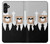 S3557 Bear in Black Suit Hülle Schutzhülle Taschen für Samsung Galaxy A13 5G