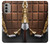 S0270 Chocolate Tasty Hülle Schutzhülle Taschen für Motorola Moto G51 5G