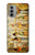 S0272 Egypt Wall Art Hülle Schutzhülle Taschen für Motorola Moto G51 5G
