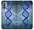 S0632 DNA Hülle Schutzhülle Taschen für Motorola Moto G51 5G