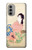 S0889 Japan Art Kimono Hülle Schutzhülle Taschen für Motorola Moto G51 5G