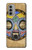 S0965 African Baluba Mask Hülle Schutzhülle Taschen für Motorola Moto G51 5G
