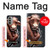 S1271 Crazy Cow Hülle Schutzhülle Taschen für Motorola Moto G51 5G