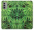 S1656 Marijuana Plant Hülle Schutzhülle Taschen für Motorola Moto G51 5G