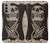 S1676 Skull Rose Hülle Schutzhülle Taschen für Motorola Moto G51 5G