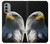 S2046 Bald Eagle Hülle Schutzhülle Taschen für Motorola Moto G51 5G