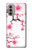 S2359 Plum Blossom Hülle Schutzhülle Taschen für Motorola Moto G51 5G
