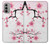 S2359 Plum Blossom Hülle Schutzhülle Taschen für Motorola Moto G51 5G