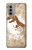 S2372 T-Rex Jurassic Fossil Hülle Schutzhülle Taschen für Motorola Moto G51 5G
