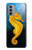 S2444 Seahorse Underwater World Hülle Schutzhülle Taschen für Motorola Moto G51 5G