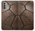 S2661 Leather Soccer Football Graphic Hülle Schutzhülle Taschen für Motorola Moto G51 5G