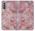 S2843 Pink Marble Texture Hülle Schutzhülle Taschen für Motorola Moto G51 5G