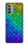 S2930 Mermaid Fish Scale Hülle Schutzhülle Taschen für Motorola Moto G51 5G