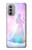 S2992 Princess Pastel Silhouette Hülle Schutzhülle Taschen für Motorola Moto G51 5G