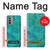S3147 Aqua Marble Stone Hülle Schutzhülle Taschen für Motorola Moto G51 5G