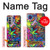 S3255 Colorful Art Pattern Hülle Schutzhülle Taschen für Motorola Moto G51 5G