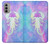S3267 Zodiac Scorpio Hülle Schutzhülle Taschen für Motorola Moto G51 5G