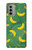 S3286 Banana Fruit Pattern Hülle Schutzhülle Taschen für Motorola Moto G51 5G