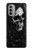 S3333 Death Skull Grim Reaper Hülle Schutzhülle Taschen für Motorola Moto G51 5G