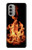 S3379 Fire Frame Hülle Schutzhülle Taschen für Motorola Moto G51 5G