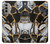 S3419 Gold Marble Graphic Print Hülle Schutzhülle Taschen für Motorola Moto G51 5G