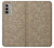 S3466 Gold Rose Pattern Hülle Schutzhülle Taschen für Motorola Moto G51 5G