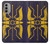 S3546 Roman Shield Blue Hülle Schutzhülle Taschen für Motorola Moto G51 5G