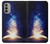 S3554 Magic Spell Book Hülle Schutzhülle Taschen für Motorola Moto G51 5G