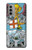 S3743 Tarot Card The Judgement Hülle Schutzhülle Taschen für Motorola Moto G51 5G