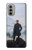 S3789 Wanderer above the Sea of Fog Hülle Schutzhülle Taschen für Motorola Moto G51 5G