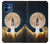 S3859 Bitcoin to the Moon Hülle Schutzhülle Taschen für iPhone 12 mini