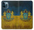 S3858 Ukraine Vintage Flag Hülle Schutzhülle Taschen für iPhone 12 Pro Max
