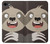 S3855 Sloth Face Cartoon Hülle Schutzhülle Taschen für iPhone 7, iPhone 8, iPhone SE (2020) (2022)